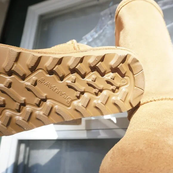 Bearpaw Elle Short Hickory Lined Warm Winter Boots - Picture 4 of 12